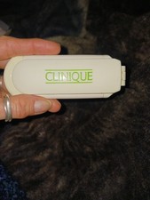 NEW Vintage Clinique Folding Pop Up Hairbrush Mirror Compact Travel Comb Pocket