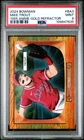 2024 Bowman 1955 Anime Gold Refractor /50 Mike Trout #BA-3 PSA 9
