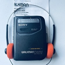Sony Walkman WM-FX301 AM/FM Radio Cassette Player - New Belt - Reconditioned 