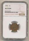 1905-P Indian Head Cent — photo from another recent sale