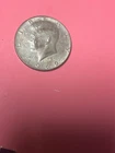 1969 D Kennedy Half Dollar Coin - 40% circulated