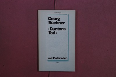 398652 Georg Büchner DANTONS TOD Ernst Klett Ein Drama mit Materialien