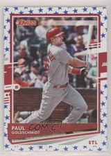 2020 Donruss Photo Variation Independence Day Paul Goldschmidt (Gray Jersey) 0t2