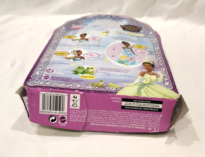 Disney Princess and the Frog Just One Kiss Princess Tiana Doll NEW