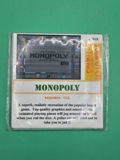 Computer Things Monopoly Floppy Diskette 3.5" VGA DOS Game