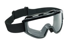 Adult MX ATV off-road Riding Goggles forMotorcycle Scooter-Black with Clear Lens