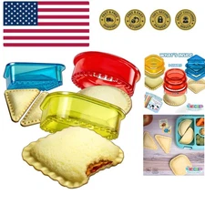 Sandwich Cutter and Sealer - Crustless Sandwich Maker - Cut and Seal - Lunch ...