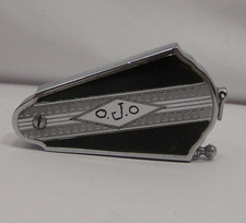 Ronson Art Metal Works Black & Chrome Art Dec...