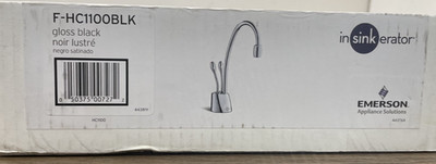InSinkErator F-HC1100BLK Indulge Contemporary Instant Hot Water Dispenser *READ*