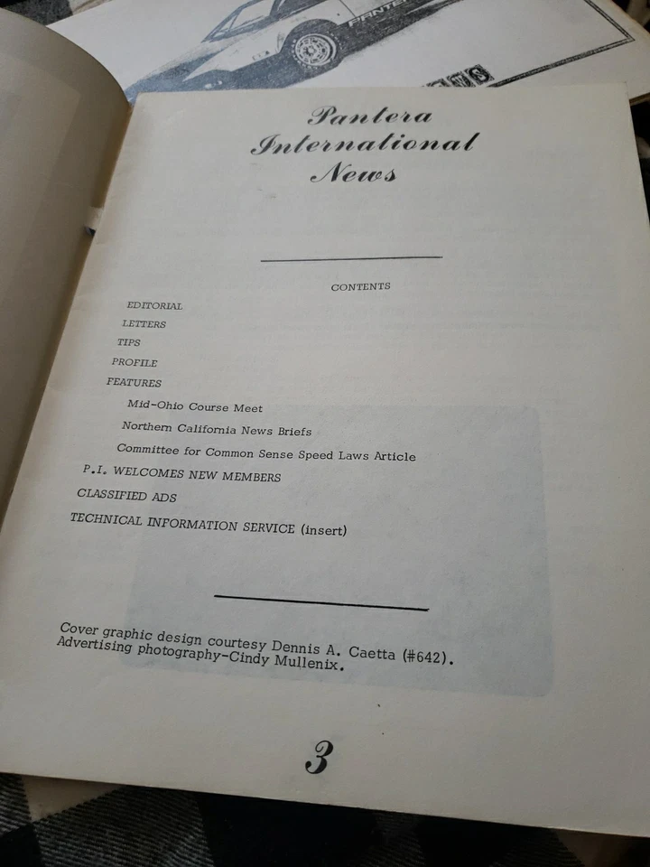 Pantera International News Summer 1974 Spring 1975 Summer 1975 Group Of Three  - Image 3 of 4