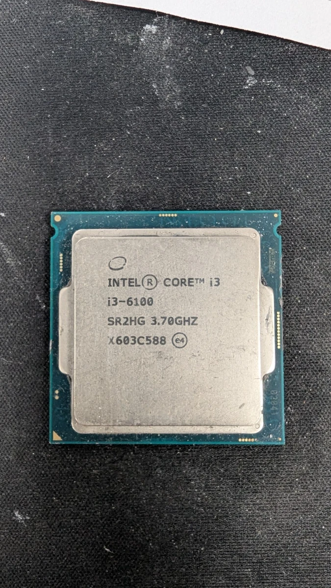 Core i3 6th Gen. Computer Processors (CPUs) Intel Core i3-6100