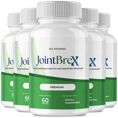 JointBrex Supplement Pills, Official Joint Brex Capsules (5 Pack)