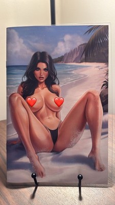 NEW Sinful Beauties  Jade  Topless Variant Super Comix Exclusive By Karych