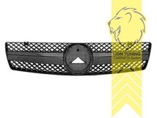 Sportgrill Kühlergrill für Mercedes Benz SL-Klasse R129 schwarz glänzend Sportgrill Kühlergrill für Mercedes Benz SL-Klasse R129 schwarz glänzend
