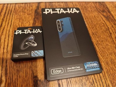 pitaka Ultra Slim Edge Case + MagEZ Grip 3 for Samsung Galaxy S26 Ultra - 6.9''