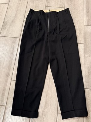 Vintage Japanese Wool Pants Men s 30 X 31 Custom Made - Rick Owens 1 of 1