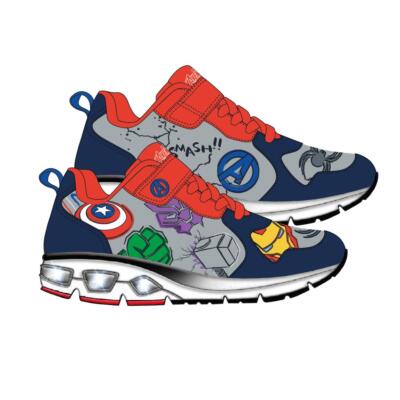 Sportschuh TPR-Sohle mit Lichtern Avengers BUNT - T027 | MÄNNLICH CERDà