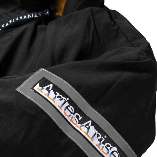 NEW Aries Patchwork Reversible Fleece Jacket Medium - Picture 11 of 13