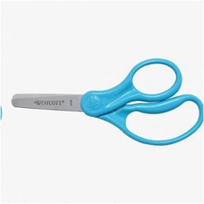 Blue Buddy Scissors - Fun and Safe Kids' Scissors for Right