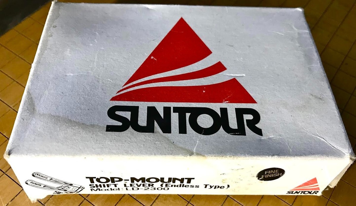 Leviers De Vitesse Suntour Vintage LD-2300 NOS - Montage Sur Tube Diagonal - 6 Vitesses
