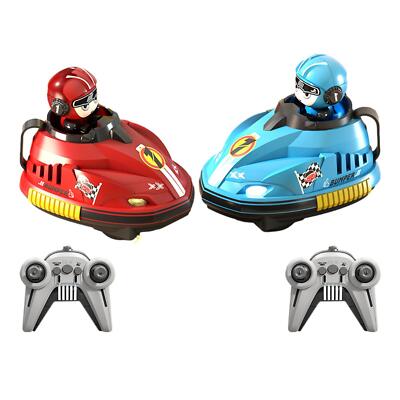 RC Ejecting Bumper Car Crash into Opponents Sturdy RC Battle Race