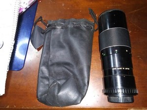 Telesor Lens 100 0 F5 6 One Touch Telephoto Zoom Ebay