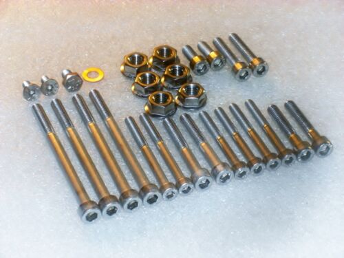Suzuki AX100 AX115 Engine Covers 28x Stainless Steel Allen Bolts Cap Screws Kit - Picture 1 of 5