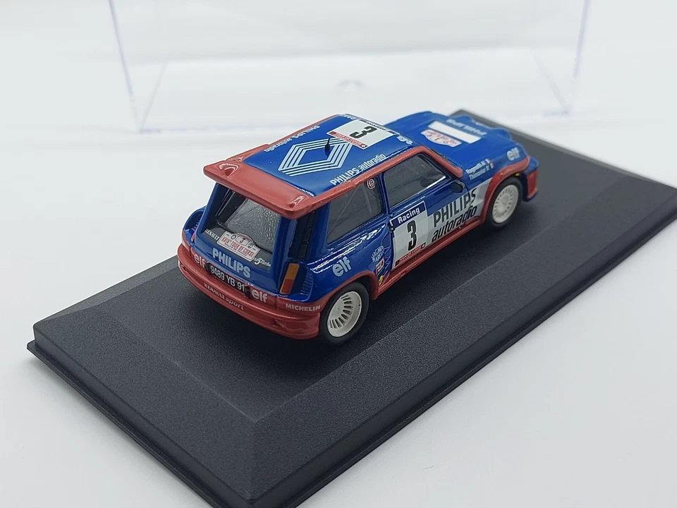 Renault 5 Maxi Turbo Tour De Course 1985 Ragnotti #3 1:43 Edicola In Teca - Immagine 3 di 3
