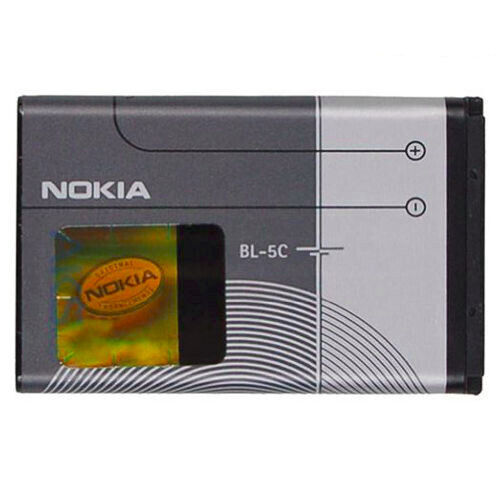 ORIGINAL Nokia Akku BL-5C für 3110 6030 6230 6230i 6680 C2 E50 N70 N91 6600 Accu - Bild 1 von 1