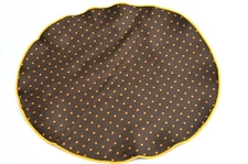 Lord R Colton Masterworks Pocket Round Madrid Brown Dot Silk - $75 Retail New