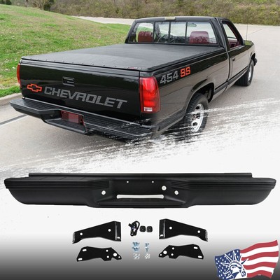 Rear Step Bumper for 1988-2000 Chevy C/K 1500 Silverado Sierra Fleetside CA-US