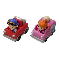 CoComelon Mini Cars Set of 2 Fire Engine Ice Cream Truck JJ TomTom Jazwares