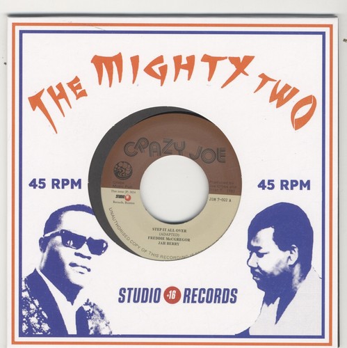 Jah Berry, Freddie McGregor – Step It All Over LTD 7" CRAZY JOE ROOTS