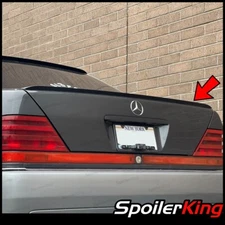 SpoilerKing Rear Trunk Add-on Spoiler (Fits: Mercedes S Class 4dr W140) 244L