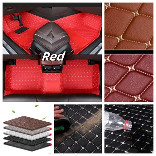 Car Floor Mats Fit Tesla All Models Cargo Liners Waterproof Custom Carpets Mats - Imagen 7 de 38