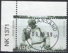 1205 Norway 1999, NK 1371 SON Kristiansand 09.09.99 (VA) (canc on day of issue)
