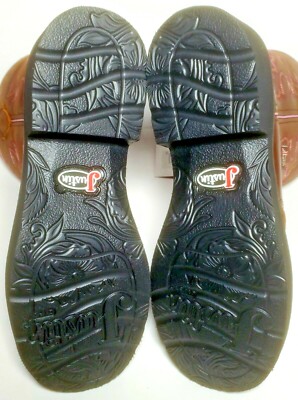 Bottes Cowboy Justin Pour Femme, Taille 7 B, Cuir, Gitane Gemma, 8 Pouces, Neuves