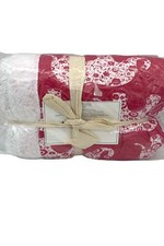 Elephant Parade Pink Sherpa Throw by Lush Decor