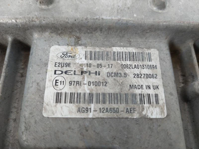AG9112A650AEF CENTRALINA MOTORE ECU DELPHI FORD MONDEO IV REST (4° SERIE) 2.0 TD - Immagine 4 di 4