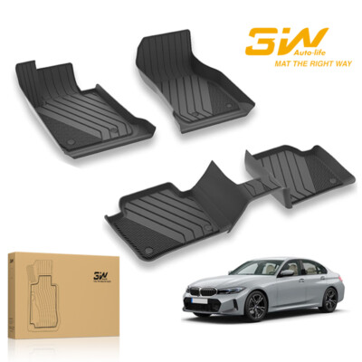 3W BMW X5 2019-2026 Custom Floor Mats / Trunk Mat Thorex All-Weather Protection - View #4
