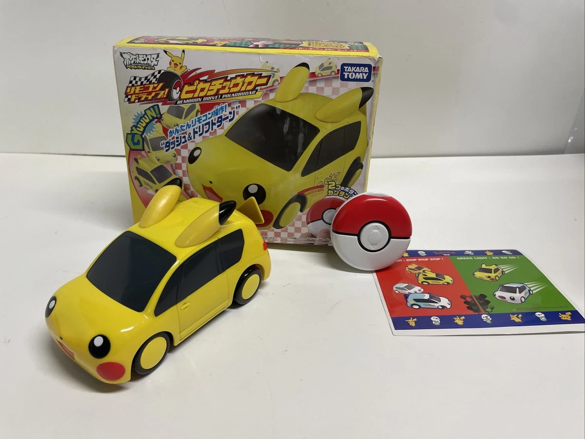 Pikachu remote control deals car