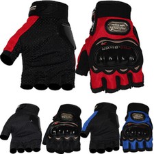 Outdoor Racing Gloves Half Finger Women Men Motorcycle Cycling Gloves Shockproof