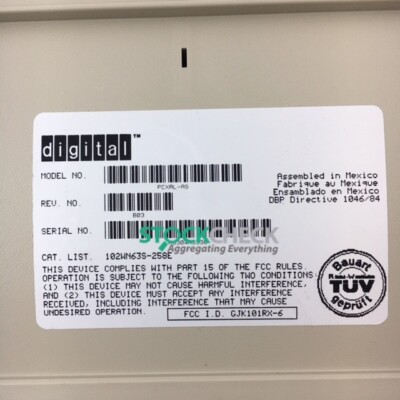 DEC digital PCXAJ-AA 富士通FMV-KB311 OEM DEC PCXAJ-AA B01(FMV-KB311) | さらさら