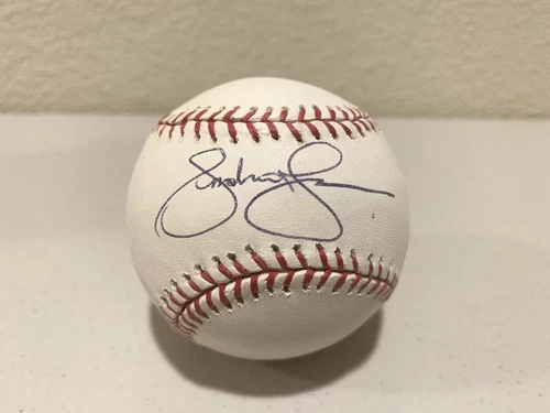 Andruw Jones Signed Baseball JSA