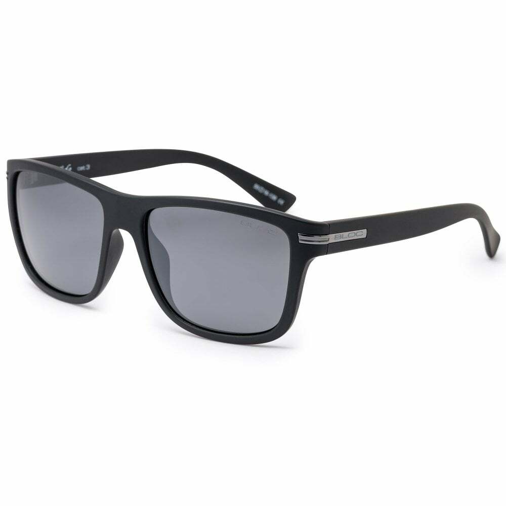BLOC TIDE XMP620 Mens/Womens POLARISED Sunglasses MATT BLACK / GREY CAT.3