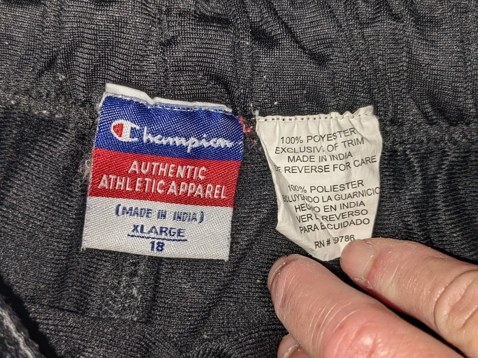 Champion youth Authentic Athletic Apparel  Activewear Pant  Size XL(18) Black - Image 4 of 4