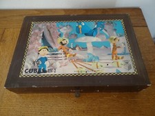 Belle Boite de Cubes Ortf Le Manège Enchanté Vintage 24-2 Garnier Cornil 