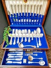 Towle Sterling French Provincial flatware Service for 6,  66Pc  1855 Gr. No Mono