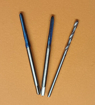 M3.5 Tap Blue & Titanium Pre Drill 2.90mm Professional Tap 3.5mm