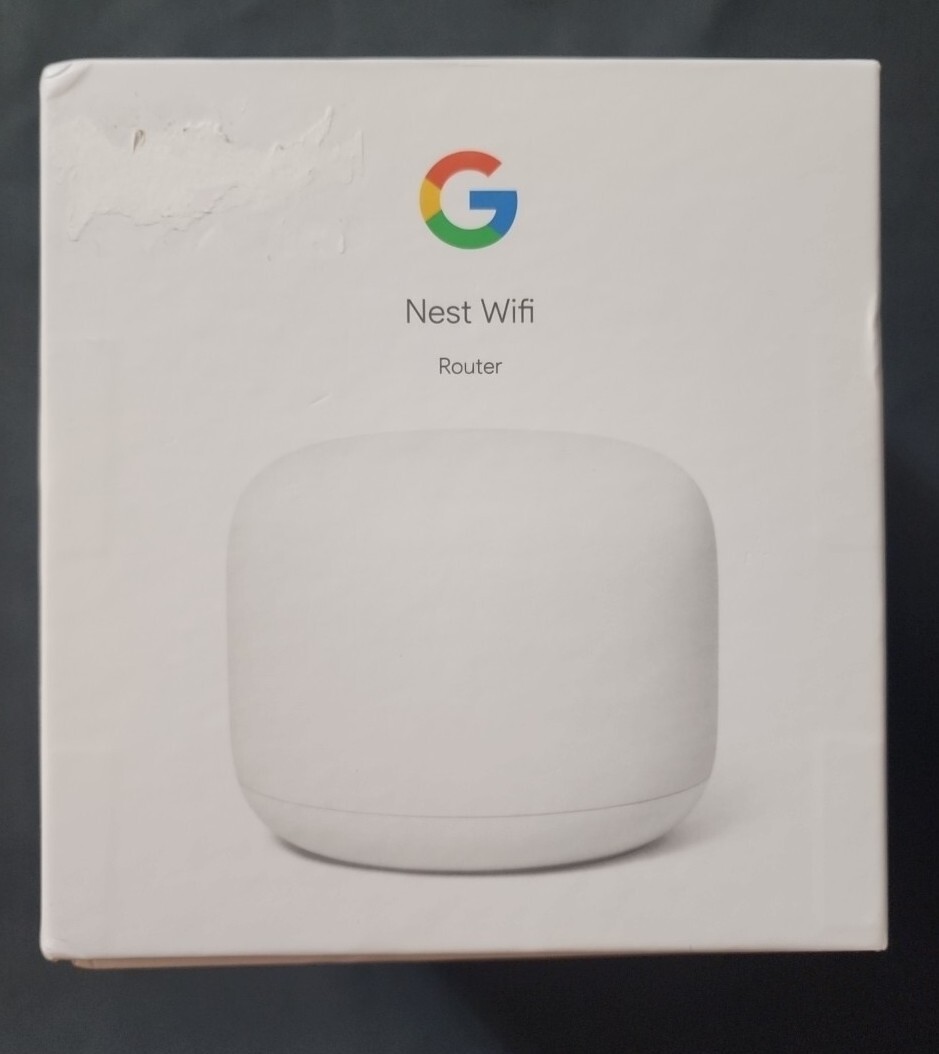Google Nest Wifi H2D Dual Band 2.4 GHZ Wireless Router AC2200 Open